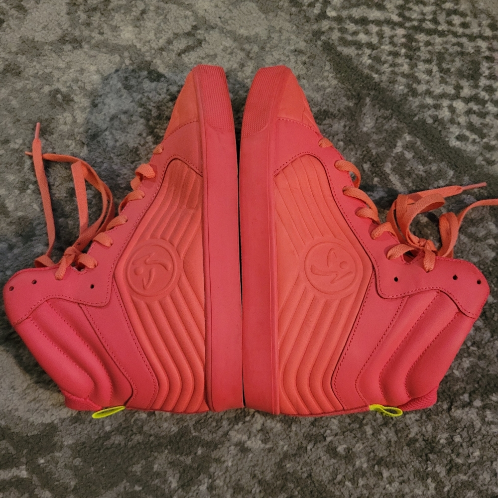 Zumba Fitness Neon Street Groove High-Top Sneaker Size 8.5 - Picture 8 of 11
